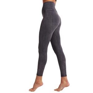 Free People Movement Shanti Graphite Gray Black High Waisted Yoga Leggings XS